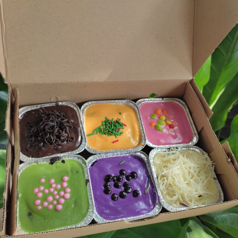 

DESSERT BOX / DESERT BOX 6 RASA / BROWNIES LUMER / BROWNIES TOPING FULL