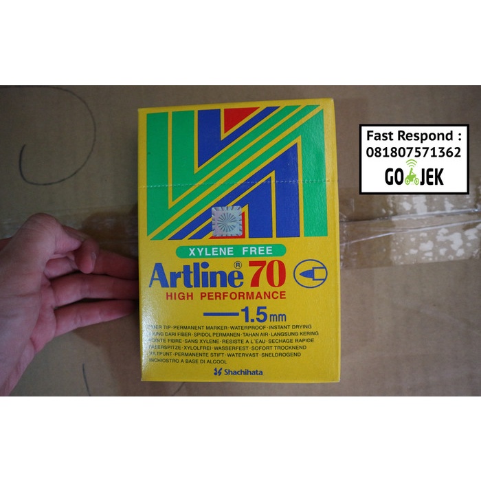 

Baru spidol artline 70 permanent $m@