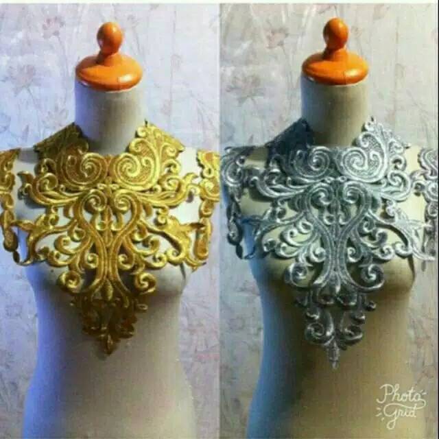 Choker, kalung tari, aksesoris tari