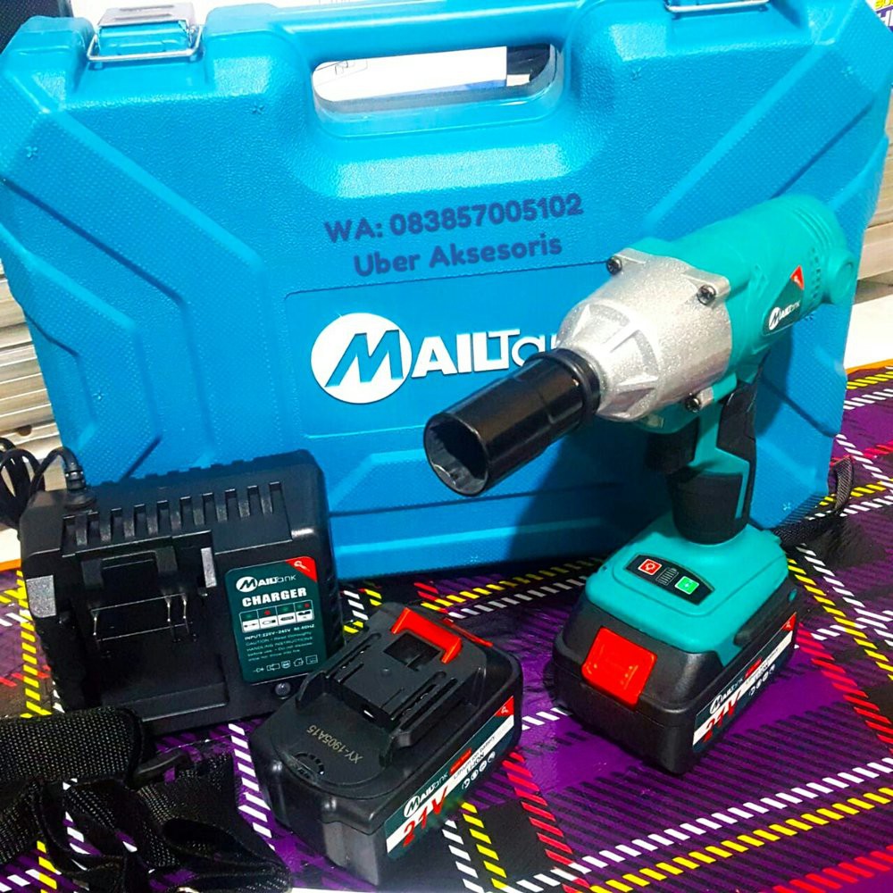 Mesin Impact Wrench mesin buka baut ban mobil dan motor Berkuali
