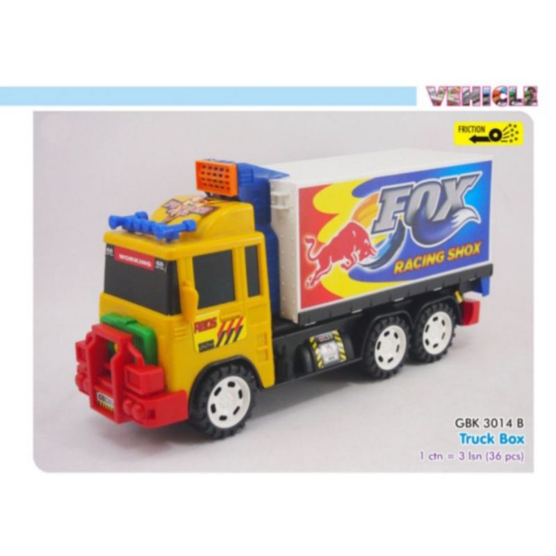 TRUK BOX MAINAN ANAK LAKI-LAKI TINGGI 19CM