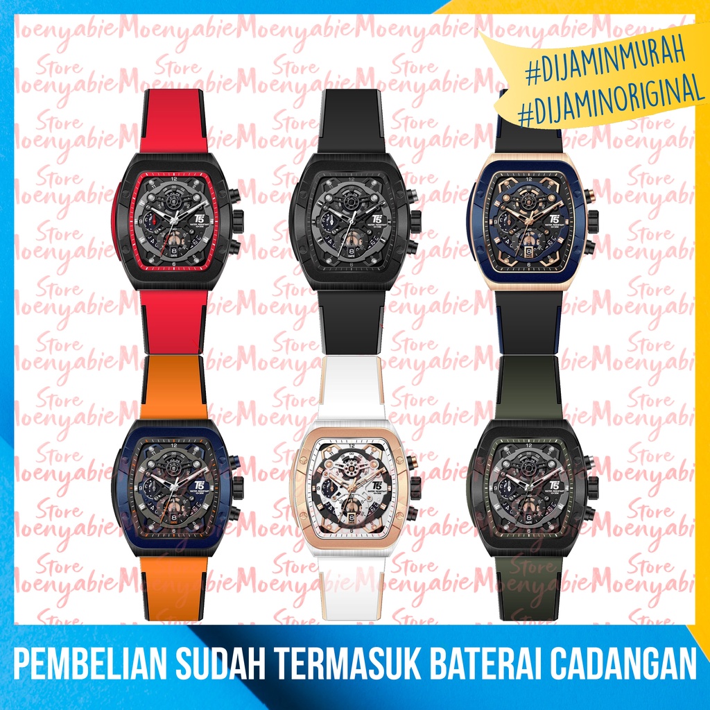 Jam Tangan Pria T5 H 3857G Original Dan Anti Air Jam Tangan T5