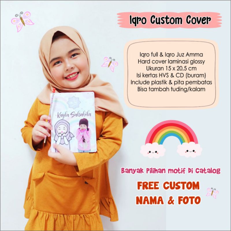 Jual Buku Iqro Besar A5 Custom Hard Cover | Shopee Indonesia