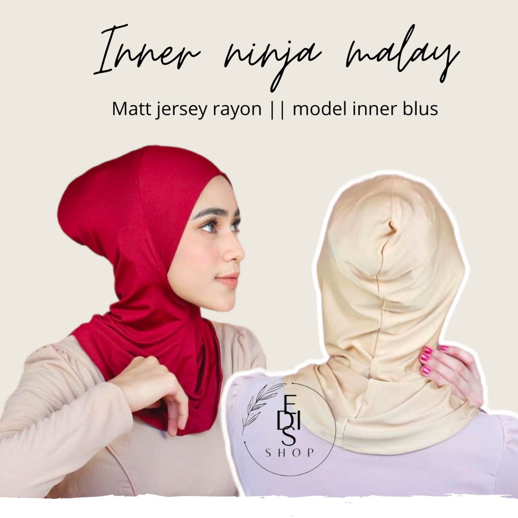 DALAMAN HIJAB NINJA BASIC MURAH MERIAH / GROSIR TERMURAH