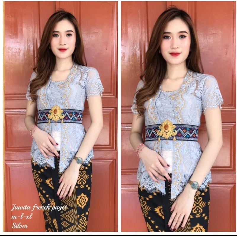 KEBAYA BALI PAYET MUTIARA