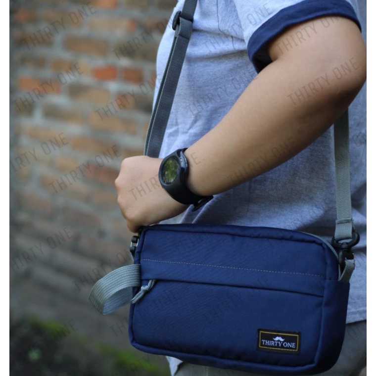 Tas Selempang - Slingbag - Handbag - Clutch - Pouch Waterproof - Slingbag Tedua