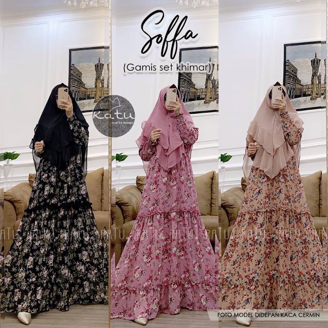 SOFA GAMIS SET KHIMAR //BY RATU