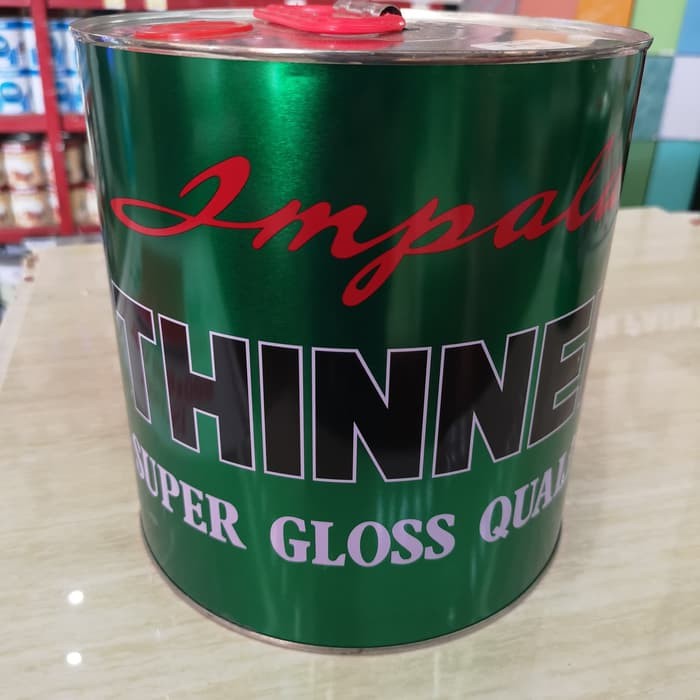 Jual Thinner Impala 1 Gallon Pengencer Cat Minyak Dan Politur Shopee Indonesia 2321