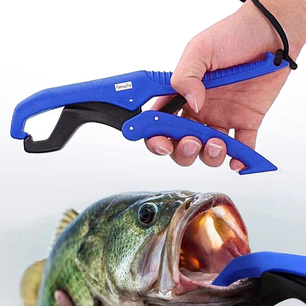 Grip Holder Bibir Ikan Portable Bahan Plastik Untuk Memancing Di Air Tawar / Laut