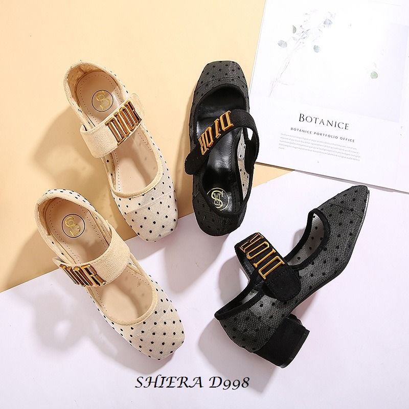 SHIERA MARY JANE HEELS SHOES D998