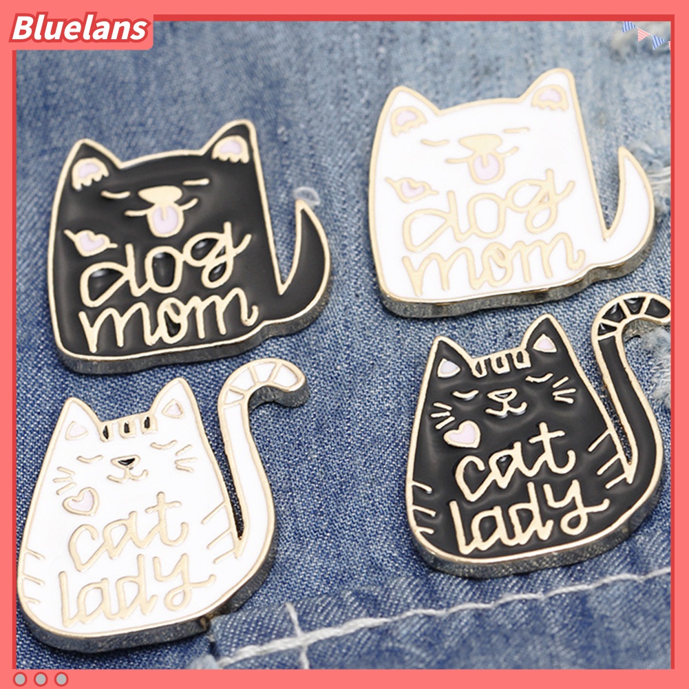 Bros Pin Desain Anjing Dan Kucing Untuk Wanita