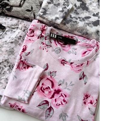 READYBASIC - BAJU KAOS LENGAN PANJANG BAHAN RAJUT PREMIUM MOTIF