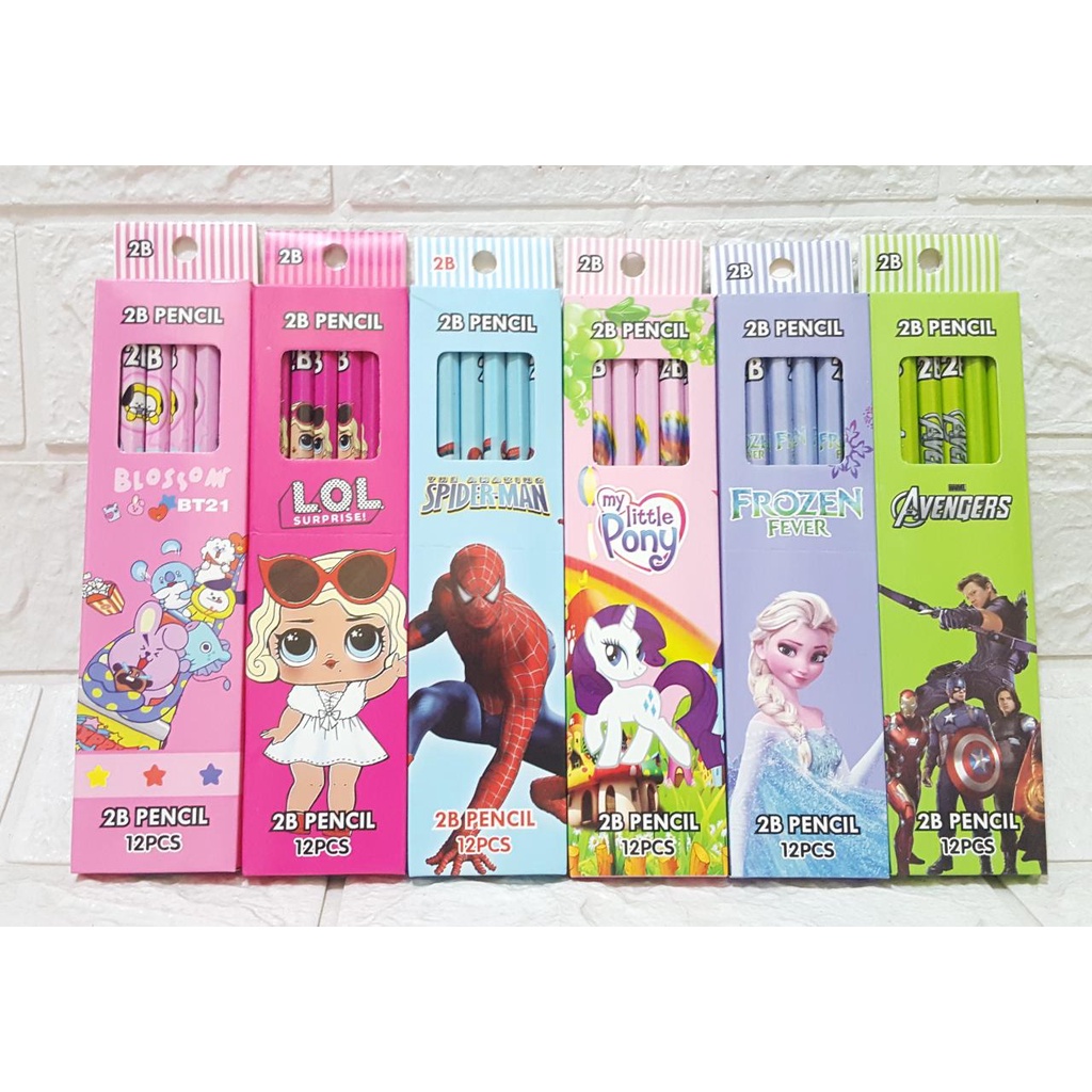 

PENSIL 2B MOTIF KARAKTER TERLARIS