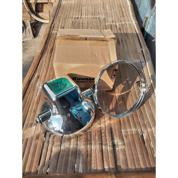 batok lampu crom ninja ss set ring crom kawasaki ninja ss