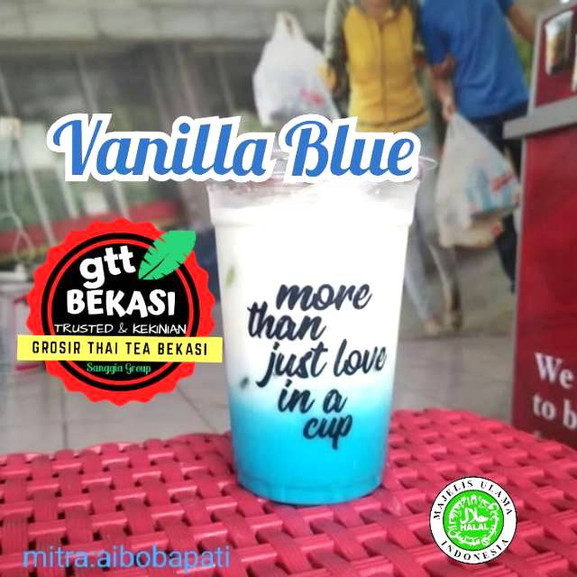 

Bubuk minuman rasa Vanilla Blue 1kg