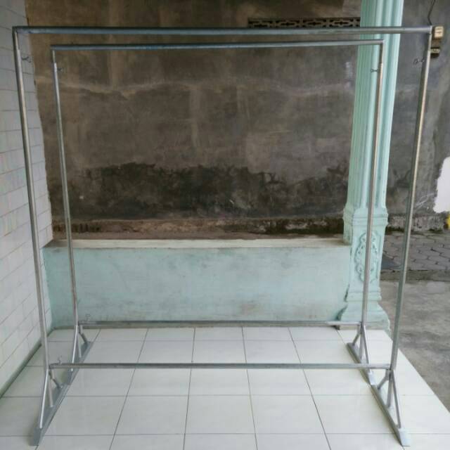 Tiang backdrop gawang dekorasi