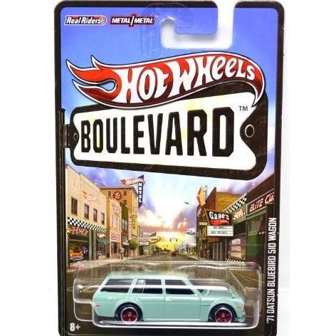 Hotwheels Boulevard 71 Datsun Bluebird Wagon 510