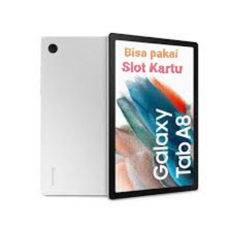 Samsung Tablet A8 LTE Ram 4/128Gb ( X205 ) n Tab A8 WIFI Ram 3/32Gb ( X200 )garansi resmi 1th original-4/128GB (LTE) SILVER