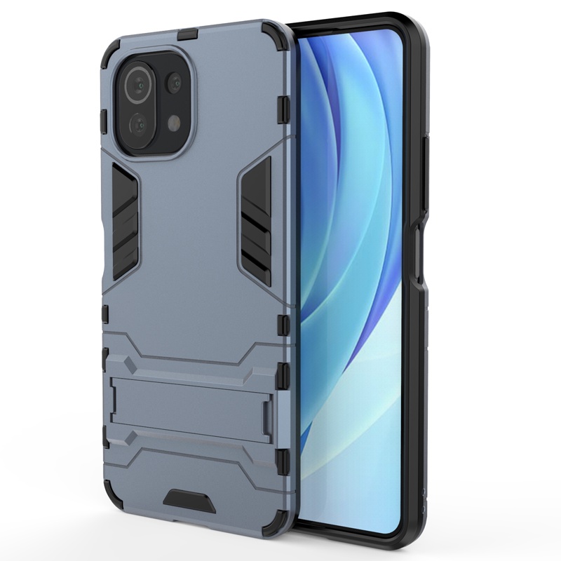 Hard Case Bahan PC Silikon Anti Ketukan Untuk Xiaomi Mi 11 Lite Mi11 Pro 11 Ultra