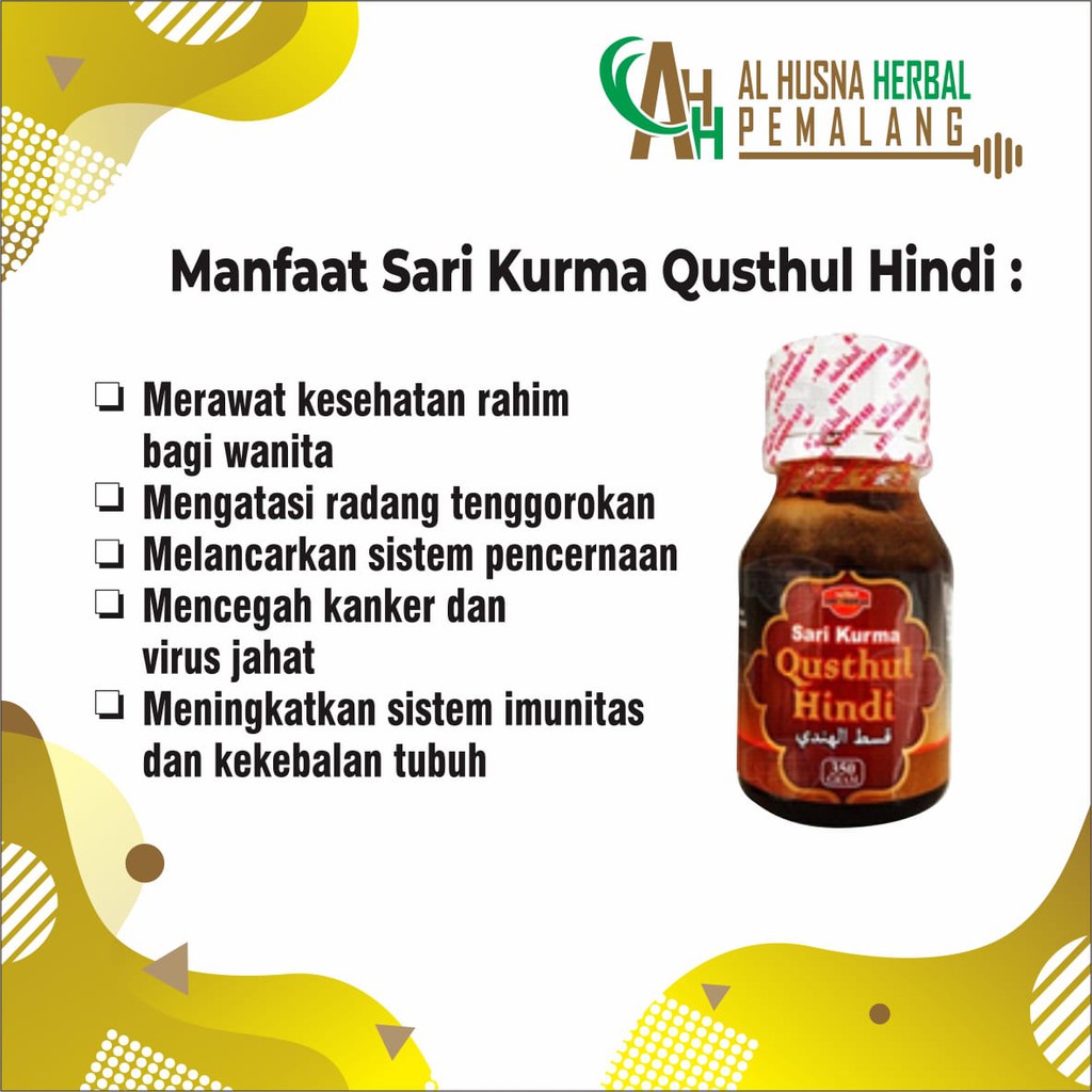 

Sari Kurma Qusthul Hindi