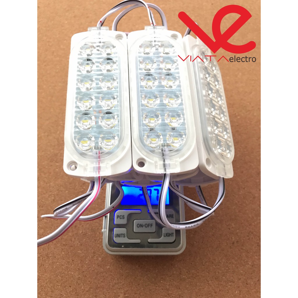 LED TRUK 12 MATA ULTRASONIC 12V &amp; 24V VARIASI LED BAK SAMPING TRUK LED MODUL 12 MATA