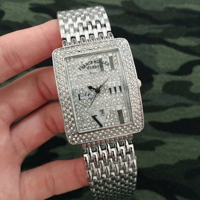 Jam Tangan Fashion Wanita Frank Muller Body Full Diamond