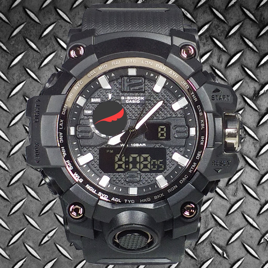 (Istimewa Bossque) Jam NOAH BAND DT Full Black (Exclusive)