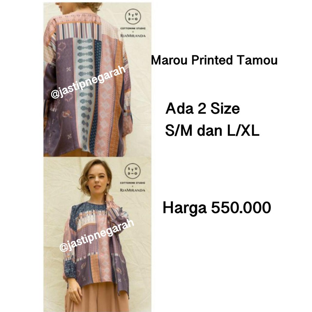 Maroon Printed Tamou