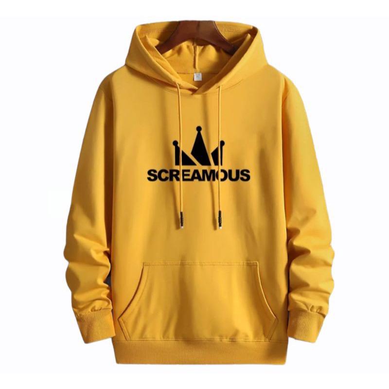 Jaket hoodie screamous premium fleece tebal / sweater hoodie pria wanita / hoodie unisex / jaket hoodie distro / hoodie ukuran jumbo / jaket hoodie size jumbo