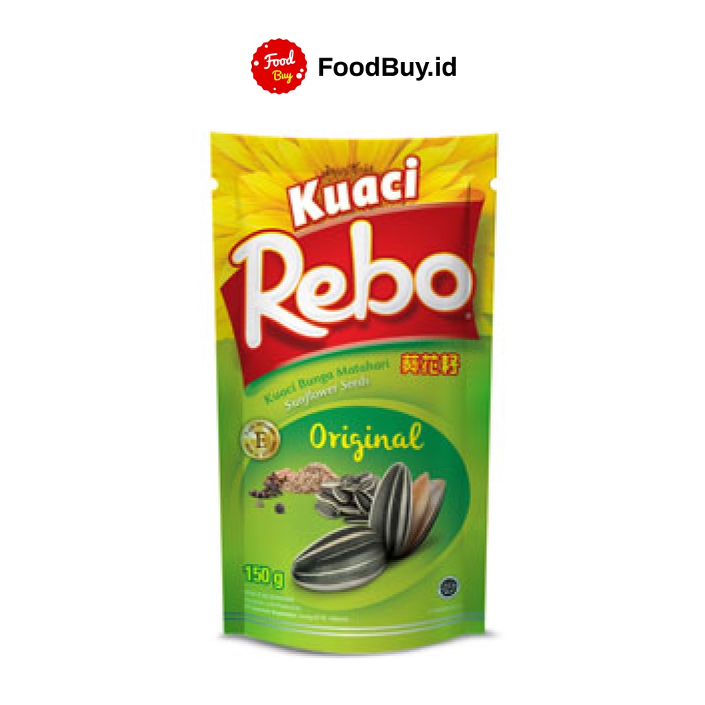 

Rebo Kuaci Bunga Matahari Original 150 gr