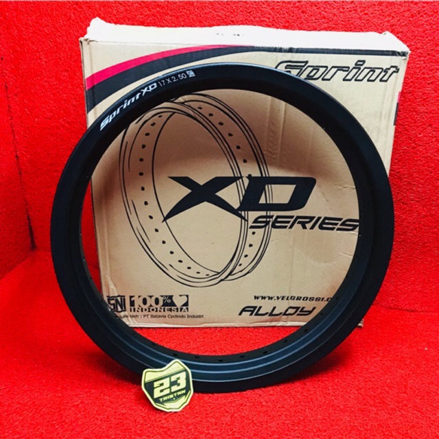 VELG SUPERMOTO KLX 150 dan CRF 150 Ring 17 250-300x17 Sprint XD 28H, 32H dan 36H