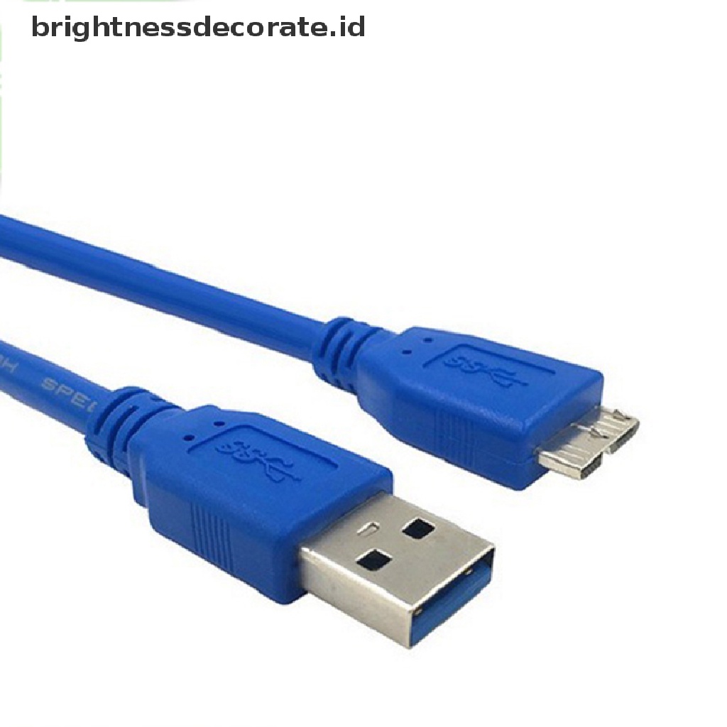 Kabel Usb 3.0 Male A To Micro B Panjang 30cm Untuk Hard Disk Eksternal