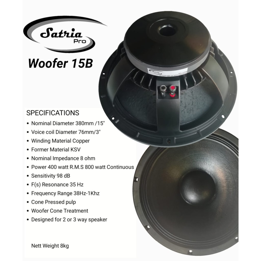 speaker 15 inch low