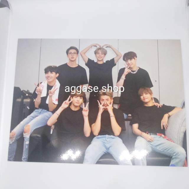 DVD BTS WORLD TOUR LOVE YOUR SELF POSTCARD GRUP