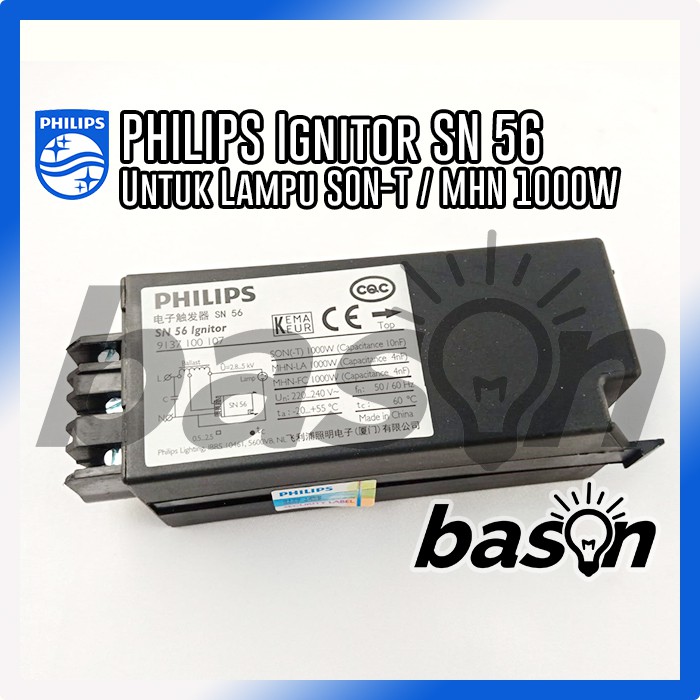 PHILIPS SN 56 Ignitor - SON-T / MHN