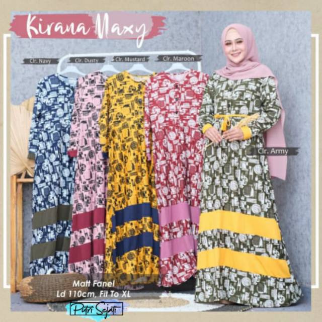 SET GAMIS , Kirana Maxy