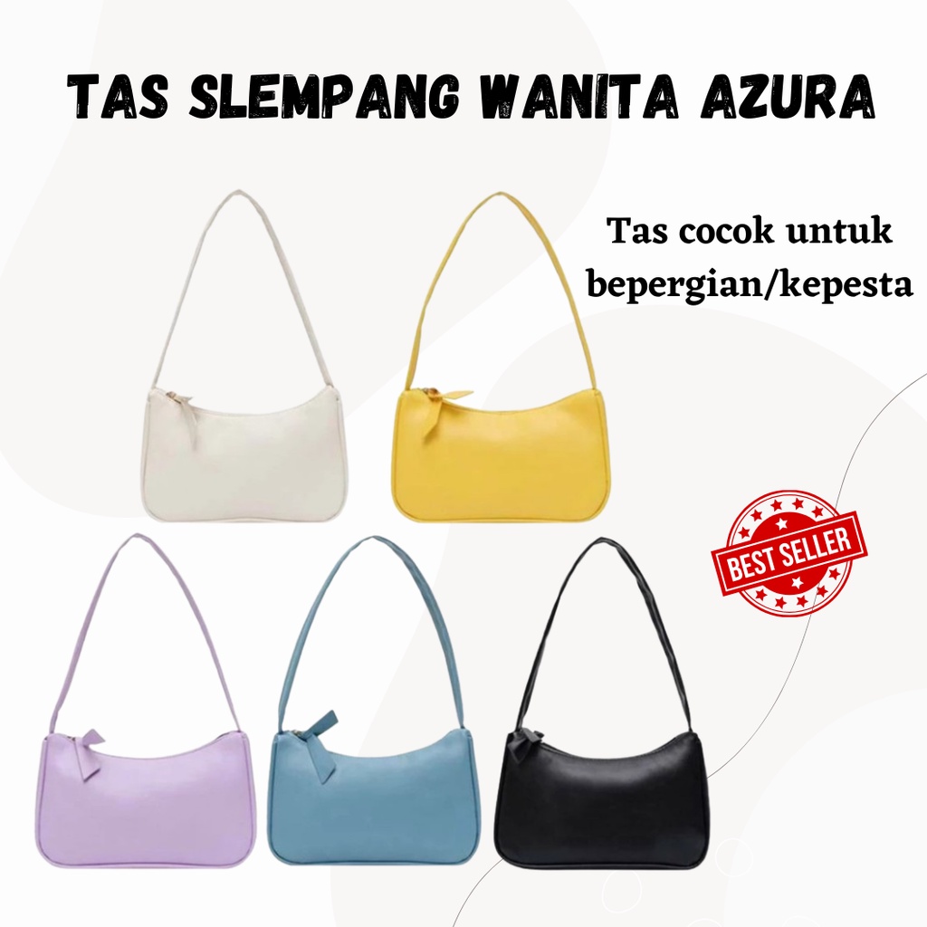 [BISA COD] Tas Slempang Wanita AZURA Tas Fashion Wanita Korea Casual Slingbag