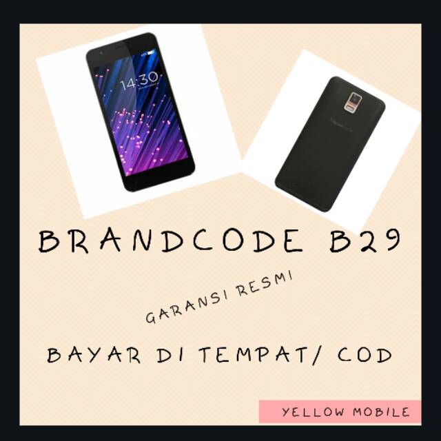 HP ANDROID BRANDCODE B29 RAM 1GB GARANSI RESMI