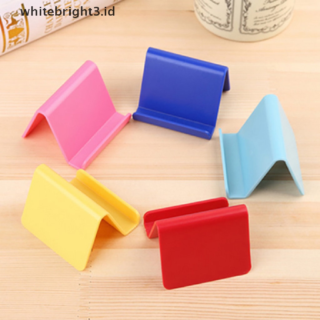 (whitebright3.id) Stand Holder / Dudukan Ponsel / Tablet Universal Mini Serbaguna Untuk Meja