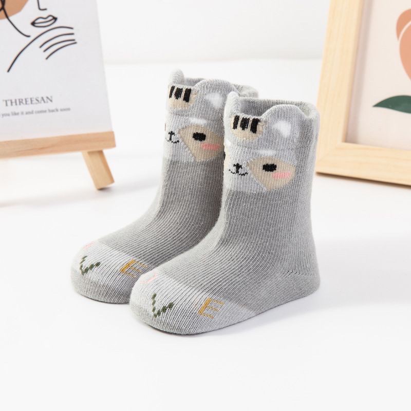 Kaos Kaki Bayi 0-2 Tahun Robibabi korea Style Anti Slip Premium CBKS VC