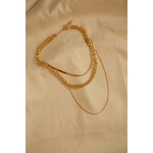 Rhianon layer necklace