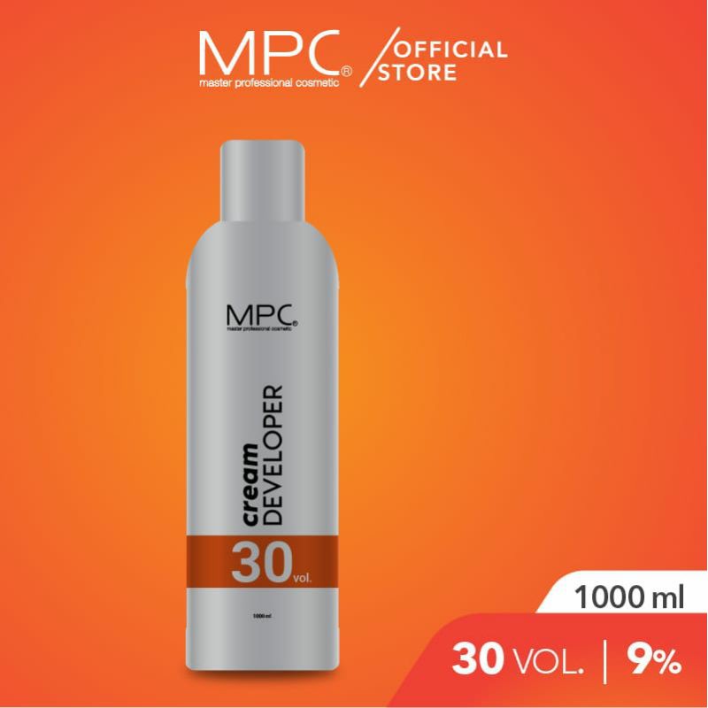 MPC Cream Developer / PEROXIDE 1000ML 10 vol 3% / 20 vol 6% / 30 vol 9% / 40 vol 12%