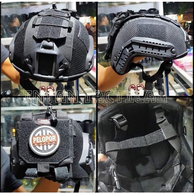 helm balistic level 3A - helm tactical anti peluru - helm TNI POLRI