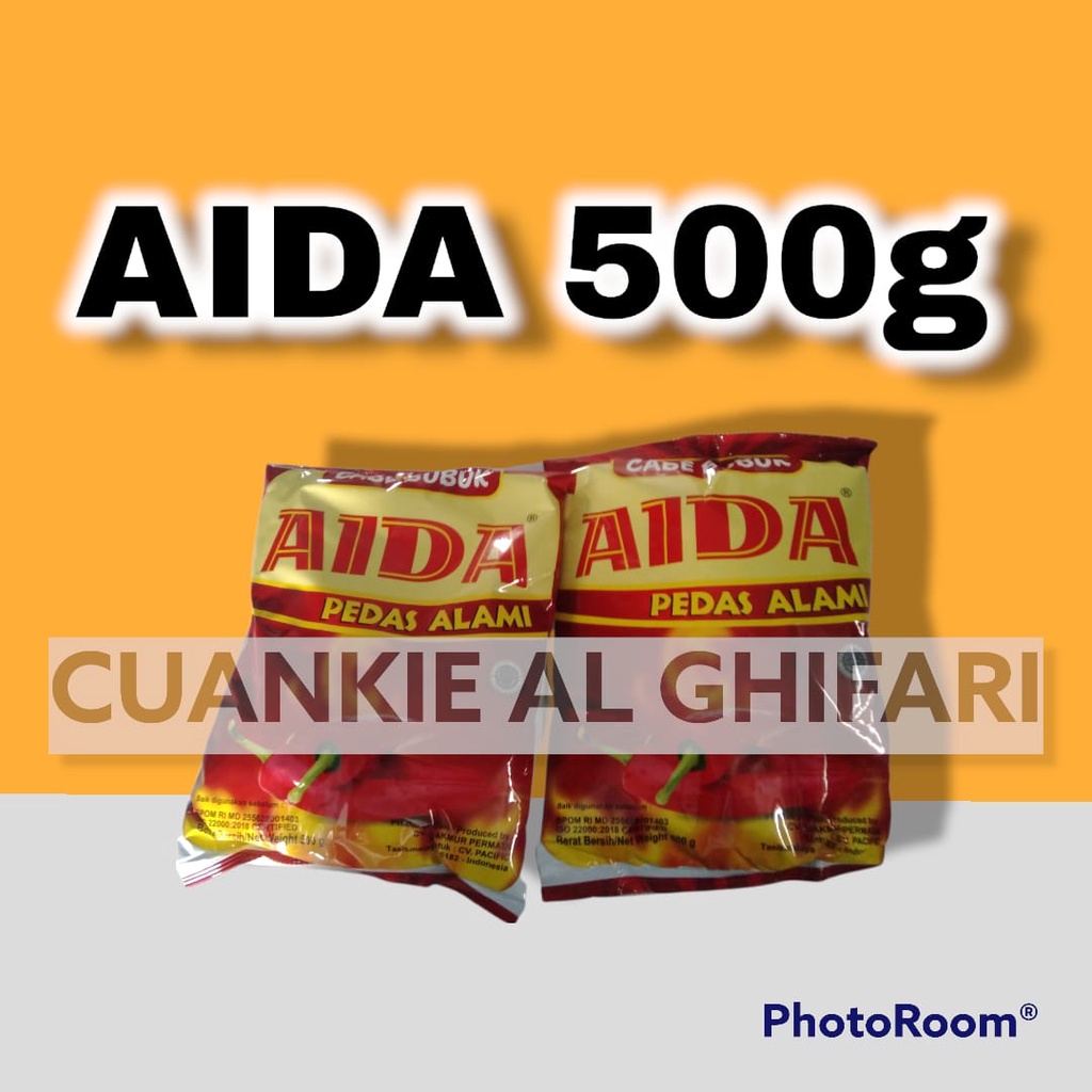 Cabe kering AIDA 500 gram ,,, di jamin pedassss,,,