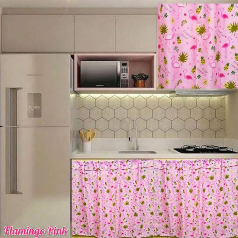 Gorden Kolong Dapur/ Gorden jendela monyet
