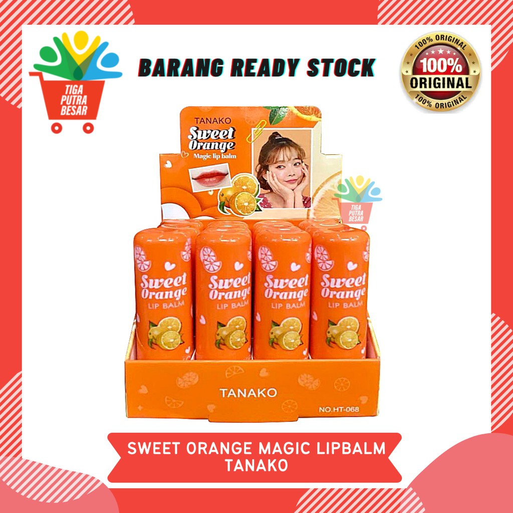 TANAKO SWEET ORANGE MAGIC LIP BALM ORIGINAL THAILAND