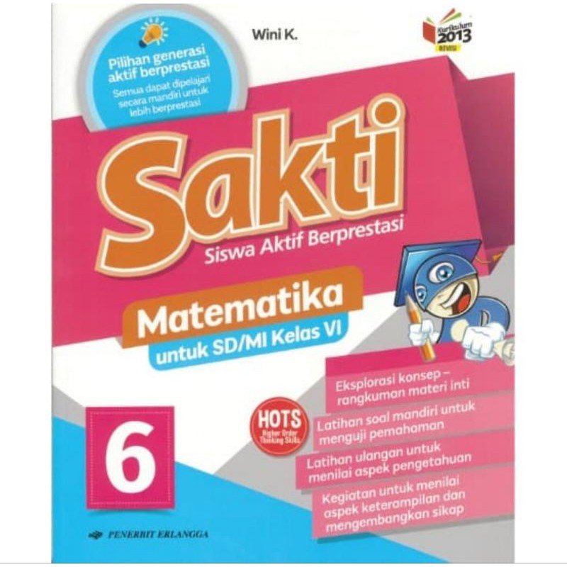 Buku Sakti Matematika Kelas 6 Revisi Erlangga