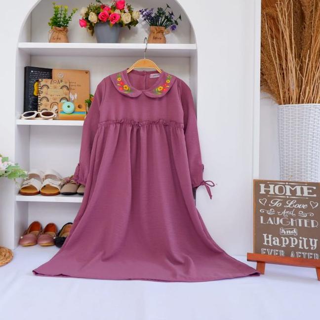 ➣ 3-8TH GAMIS CRINKLE ANAK GAURY SAFIRA Cartier freya savana yasmin ☪