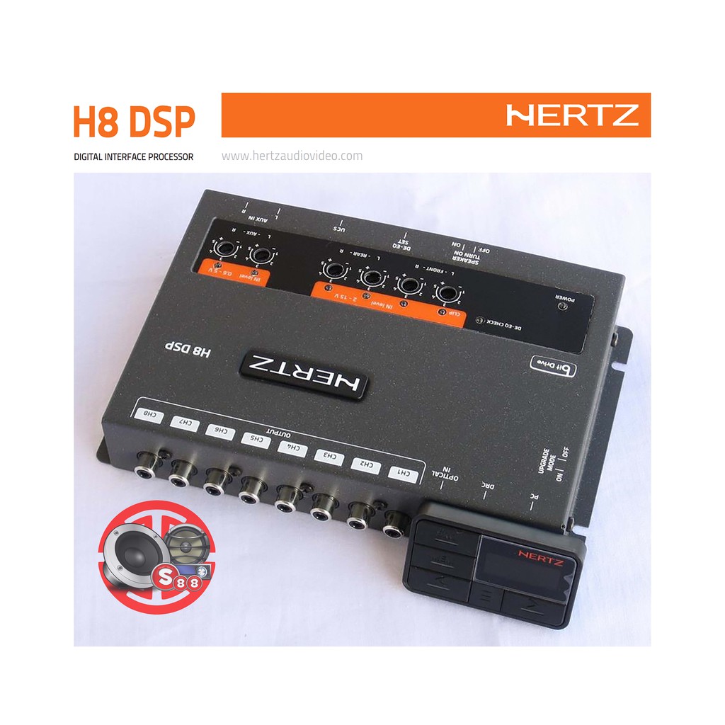 Hertz H8 DSP Processor 8-Channel