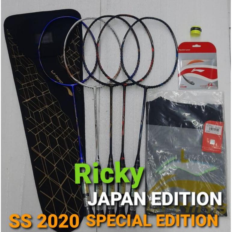 RAKET BADMINTON LINING SUPER SERIES 2020 SPECIAL EDITION - BONUS : SENARAP64+GRIP+T-SHIRT - ORIGINAL